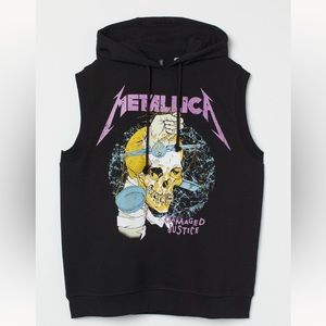 H&M sleeveless hoodie